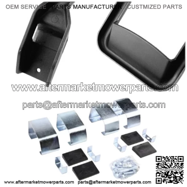 Pickup Aluminum Alloy Footboard 2 Pack #Black - Image 3