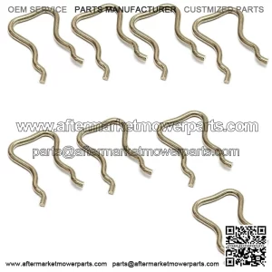 Diesel Injector Fuel Line Return Kit Clips Set 8 For Chevy GMC 6.6L LLY LBZ LMM (For: More than one vehicle)