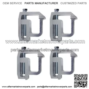 Fixing Clip 4 Pack #Silver