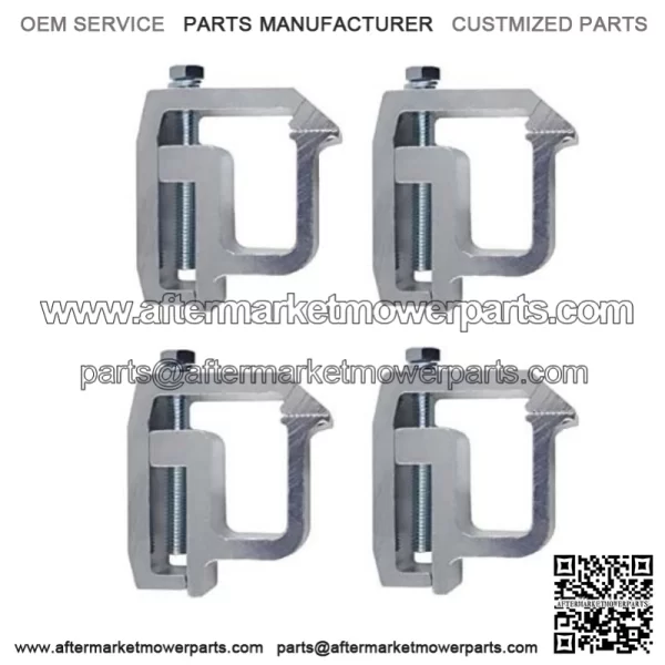 Fixing Clip 4 Pack #Silver