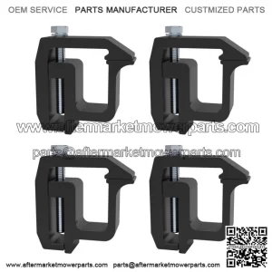 Fixing Clip 4 Pack #Black