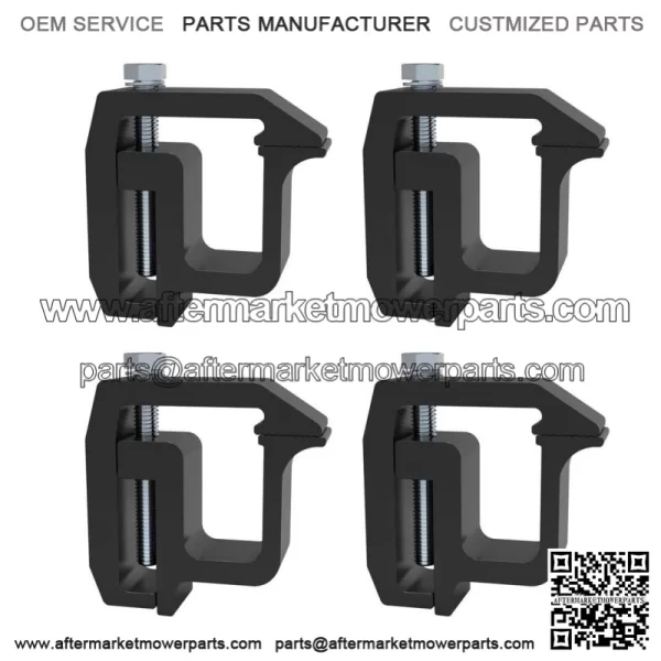 Fixing Clip 4 Pack #Black