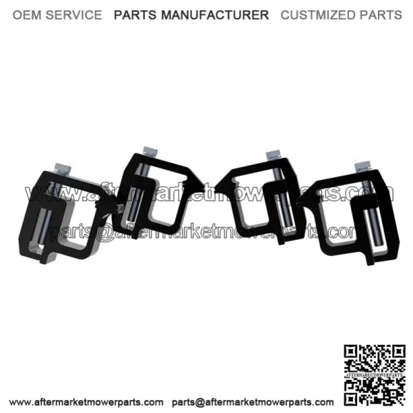 Fixing Clip 4 Pack #Black - Image 3
