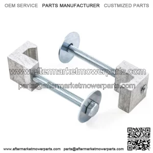 J-type fixing clip 2 pieces #silver