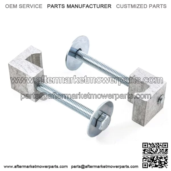 J-type fixing clip 2 pieces #silver
