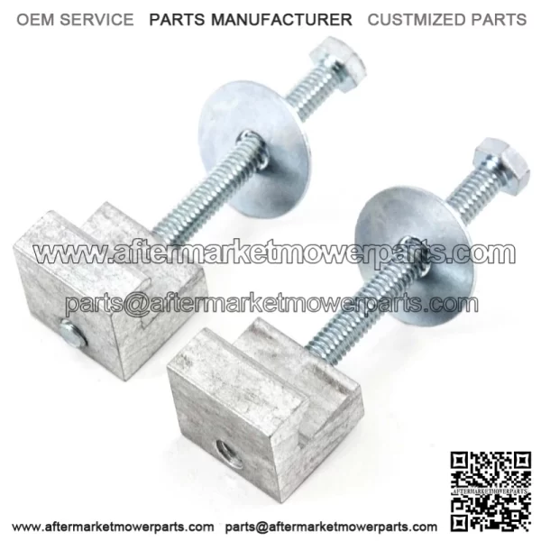 J-type fixing clip 2 pieces #silver - Image 2