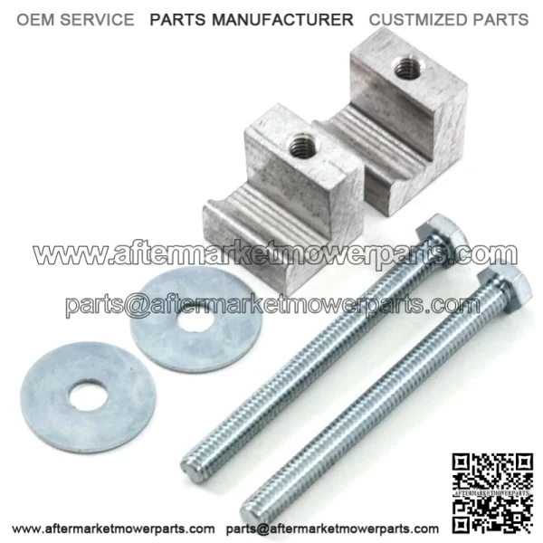 J-type fixing clip 2 pieces #silver - Image 4
