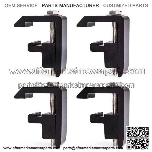 Fixing Clip 4#4 Pack Black