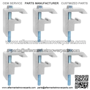 Fixed clip 4#6 pack silver