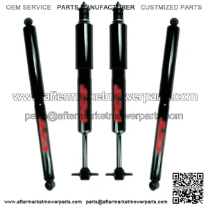 Front & Rear Shocks For 88-00 Chevy GMC C1500 2500 3500 2wd RWD Sierra Silverado