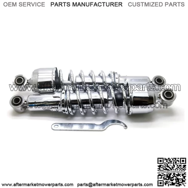 13" Chrome Harley Touring Rear Shock - With Adjustment Wrench