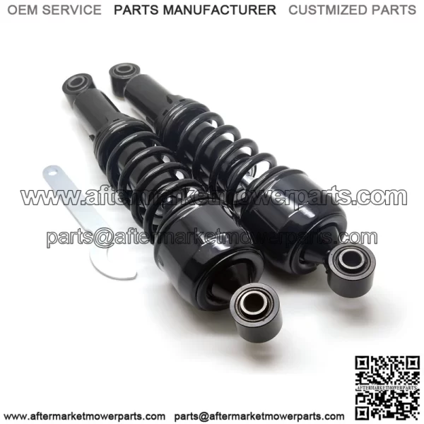 13" Black Harley Touring Rear Shock Absorber - With Adjustment Wrench - Image 3
