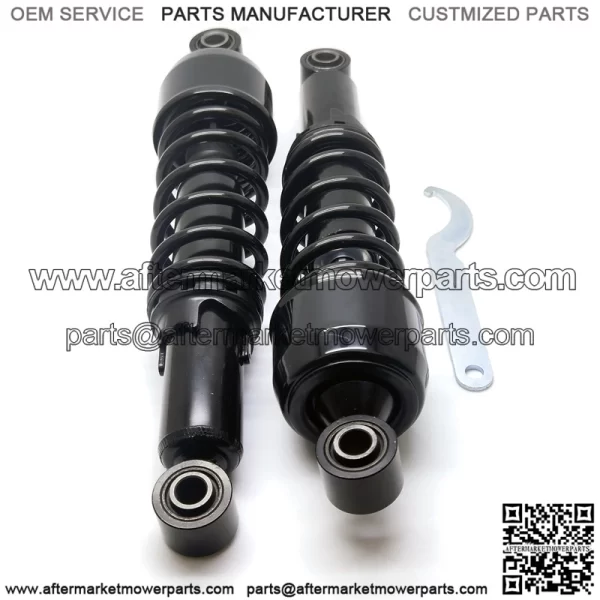 13" Black Harley Touring Rear Shock Absorber - With Adjustment Wrench - Image 4