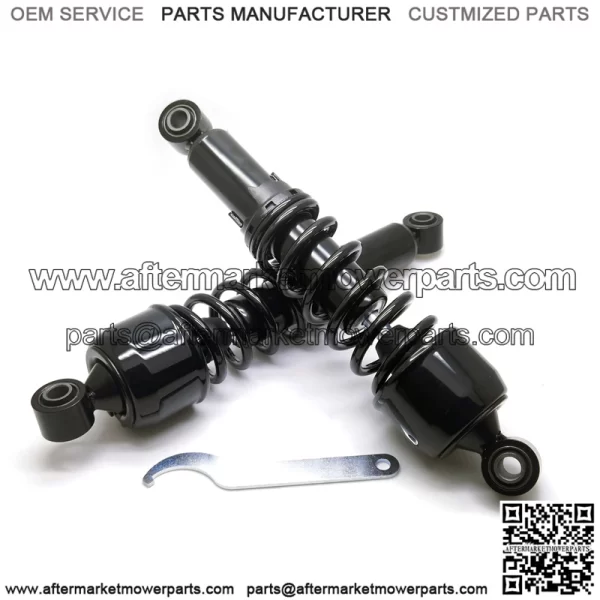 13" Black Harley Touring Rear Shock Absorber - With Adjustment Wrench - Image 5
