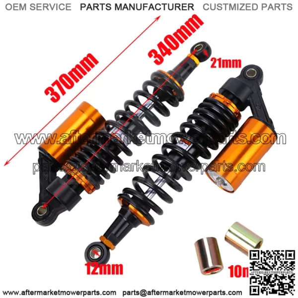 13.5" 340mm Air Shock Absorber for Yamaha YFZ 450 Raptor 660 700 ATV UTV New - Image 5