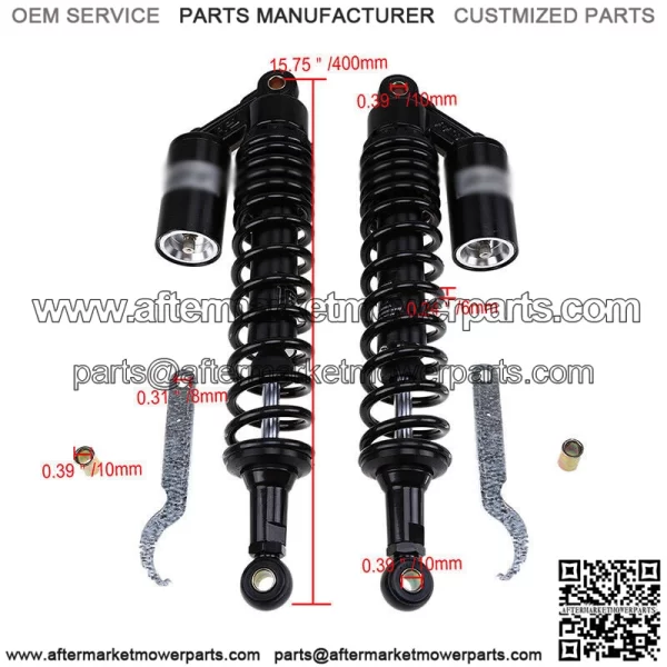 1 Pair Rear Shock Absorber Suspension For Yamaha YFZ 450 Raptor 660 700 ATV UTV - Image 3