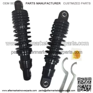 Adjustable Shocks 10.5" Black Harley Davidson