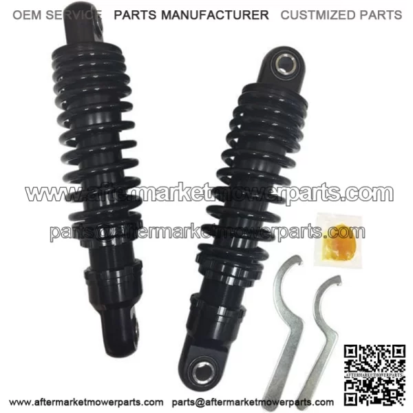 Adjustable Shocks 10.5" Black Harley Davidson