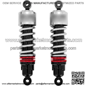 Burly Brand Slammer Plus Shocks Chrome #B28-1204 Harley Davidson