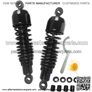 DS Shock Absorbers Standard 12.5" Black Harley Davidson Sportster
