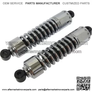 4-Speed Shocks with Short Cover Chrome 12" #30-482 Harley Davidson