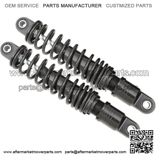 13" Ride-Height Adjustable Shocks Black Harley Davidson Dyna