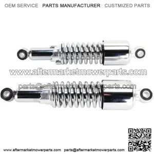 Shocks with Eyelet Mount with Shrouds Chrome