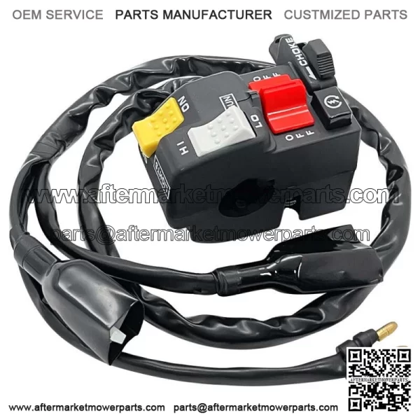 Start Kill Switch Stop Hi Lo Headlight for Honda TRX250 FourTrax 1985 1986 1987 For: Honda - Image 4