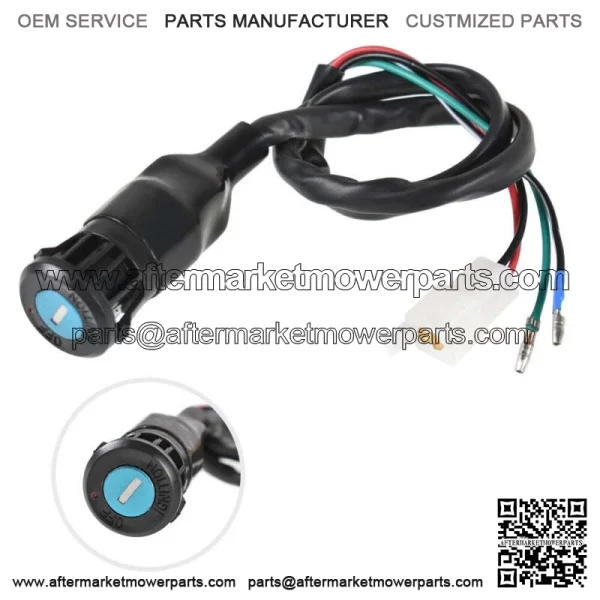New Ignition Key Switch Fit For 1985-1987 Honda TRX250 Fourtrax 35100-HA8-682 For: Honda - Image 2