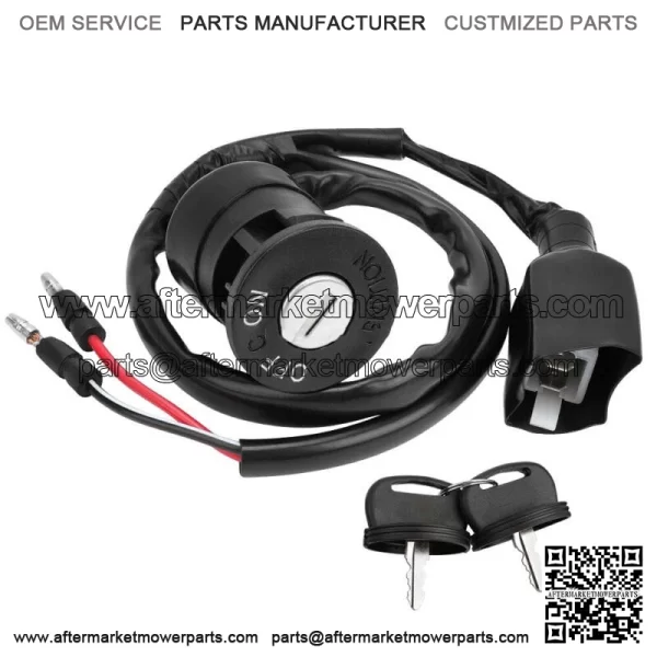 Ignition Key Switch for Honda FourTrax 250 TRX250 1985 1986 1987 35100-HA8-682 For: Honda - Image 3