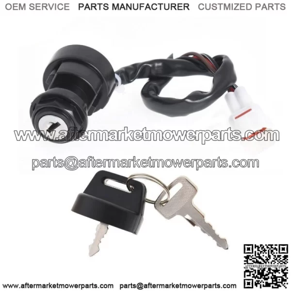 Ignition Key Switch for Yamaha Warrior 350 YFM350 1996 - 2001 - Image 2