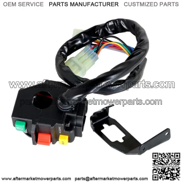 Left Handlebar Switch Start On / Off / Light For 2013-2015 Can-Am Outlander 1000 - Image 4