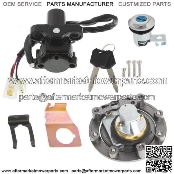 Ignition Switch Gas Cap Lock Key Set For Yamaha R6 2006-2015 FJR1300 2003-2005 - Image 2