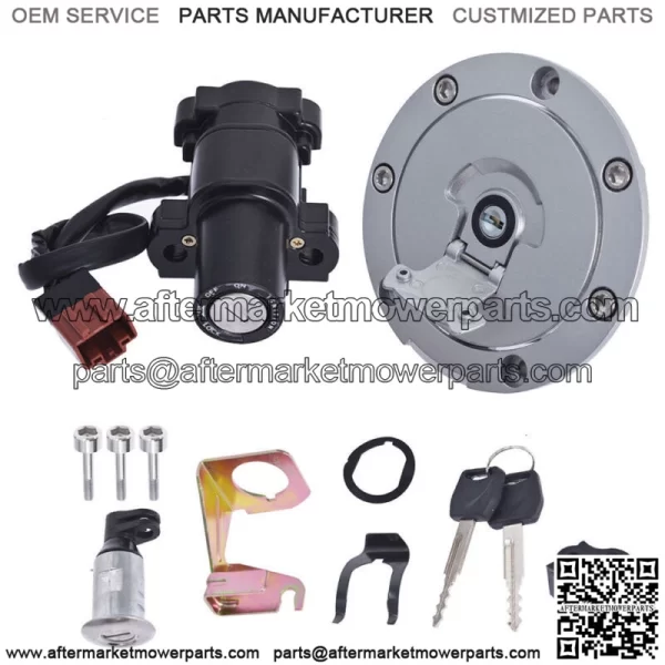 Ignition Switch Fuel Gas Cap Seat Lock Key for Honda CBR 600RR 1000RR 2007-2014