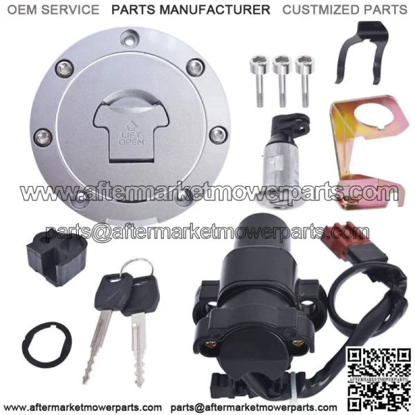 Ignition Switch Fuel Gas Cap Seat Lock Key for Honda CBR 600RR 1000RR 2007-2014 - Image 3