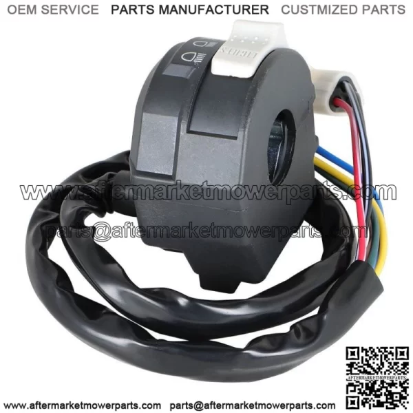 Left Handlebar Kill Switch Start Run Off Headlight for 1986 Yamaha Moto 4 225 - Image 2