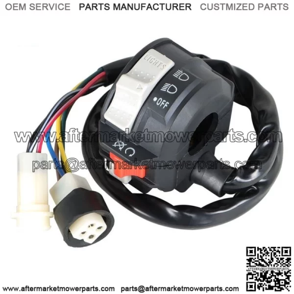 Left Handlebar Kill Switch Start Run Off Headlight for 1986 Yamaha Moto 4 225 - Image 4
