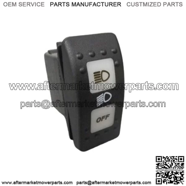 Can-Am Defender Maverick Trail Sport Light Switch OEM ROCKER HIGH LOW OFF 3 POS