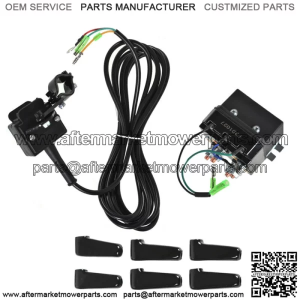 ATV 12V 250A Starter Solenoid Relay Contactor & Winch Rocker Thumb Switch Kit