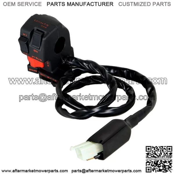 Handlebar Switch Start Stop Kill Headlight for Honda ATC250ES Big Red 250 85-87 - Image 2