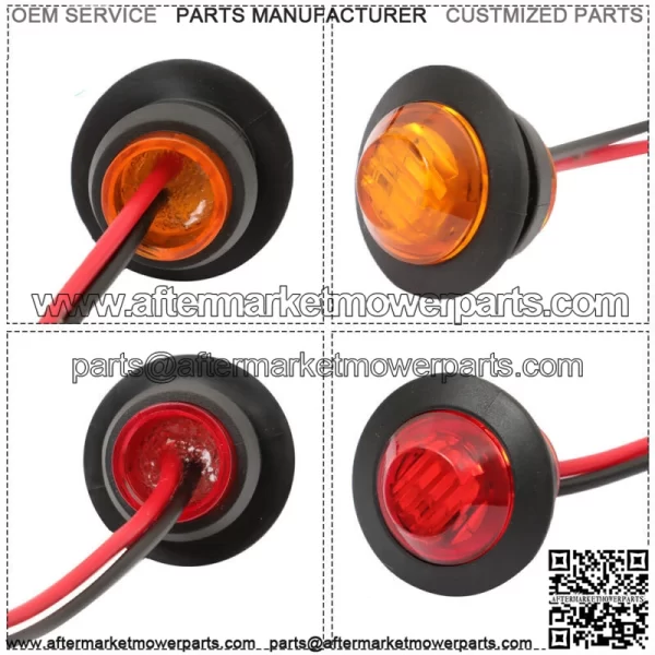 For SXS Kawasaki Mule Teryx 4 Street Legal LED Rocker Switch Turn Signal Kit - Image 4
