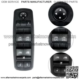 Driver Side Power Window Control Switch For 2011-2016 2017 Dodge Charger 4-Door