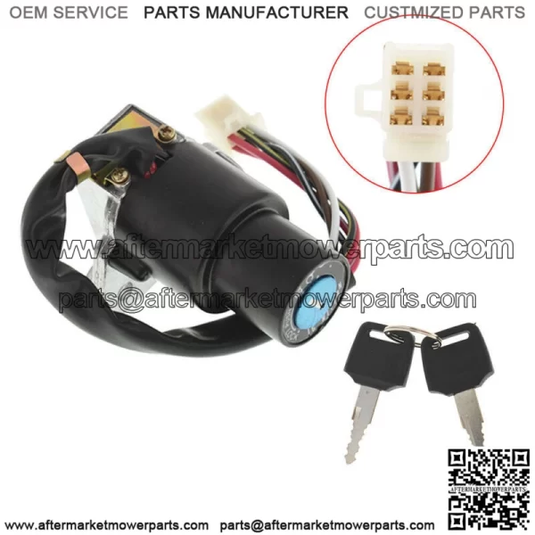 For Kawasaki KLR650 KLR 650 1987-2007 Ignition Key Switch - Image 2