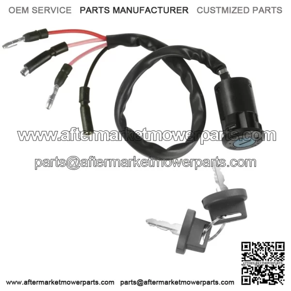 Ignition Key Switch for Honda 300 TRX300FW Fourtrax 4x4 1990-2000 Atv New - Image 3