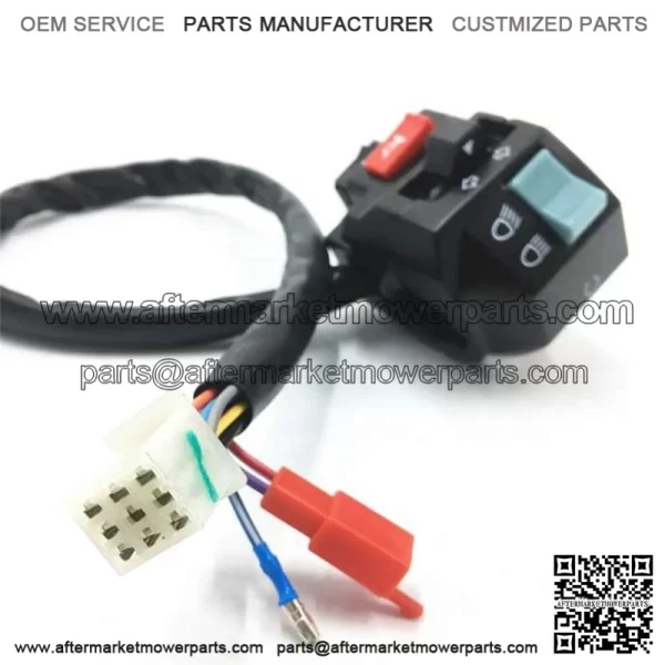 Handlebar switch left linhai 260 300 30114a