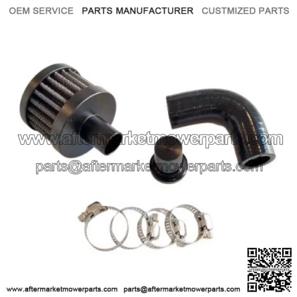 Crankcase ventilation line change kit