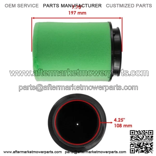 Air Filter Cleaner Element For Honda TRX450ER Electric Start 2012-2014 (For: Honda) - Image 2