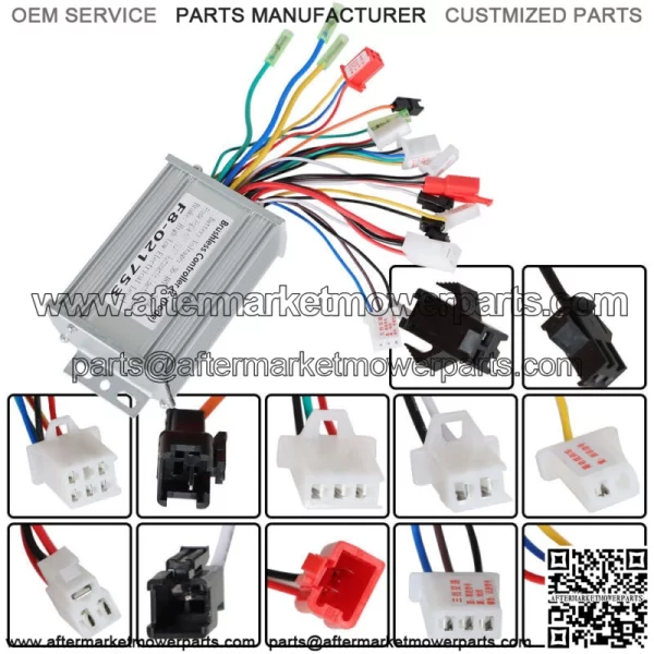350W DC 36V/48V Electric Bicycle E-bike Scooter Brushless Motor Speed Controller - Image 4