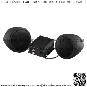 600W 2-SPEAKER BLUETOOTH SOUND SYSTEM BLACK YAMAHA RHINO VIKING UTV (Fits: Yamaha Rhino 660)