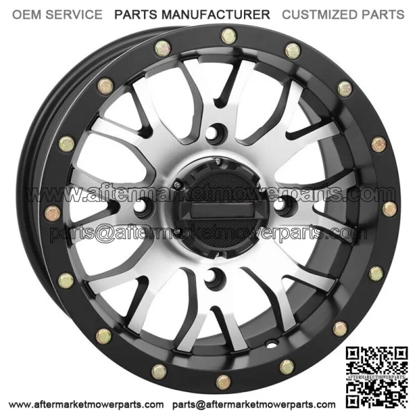 System 3 ST-3 Machined ATV Wheels 14" Sportsman RZR Ranger For: Polaris
